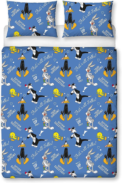 Looney Tunes 'Gang' Rotary Duvet Set