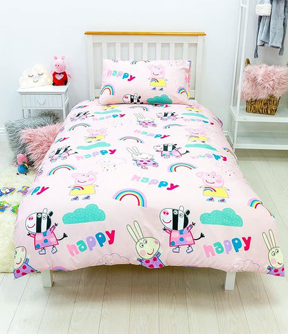 Peppa Pig 'Storm' Rotary Single Duvet Set