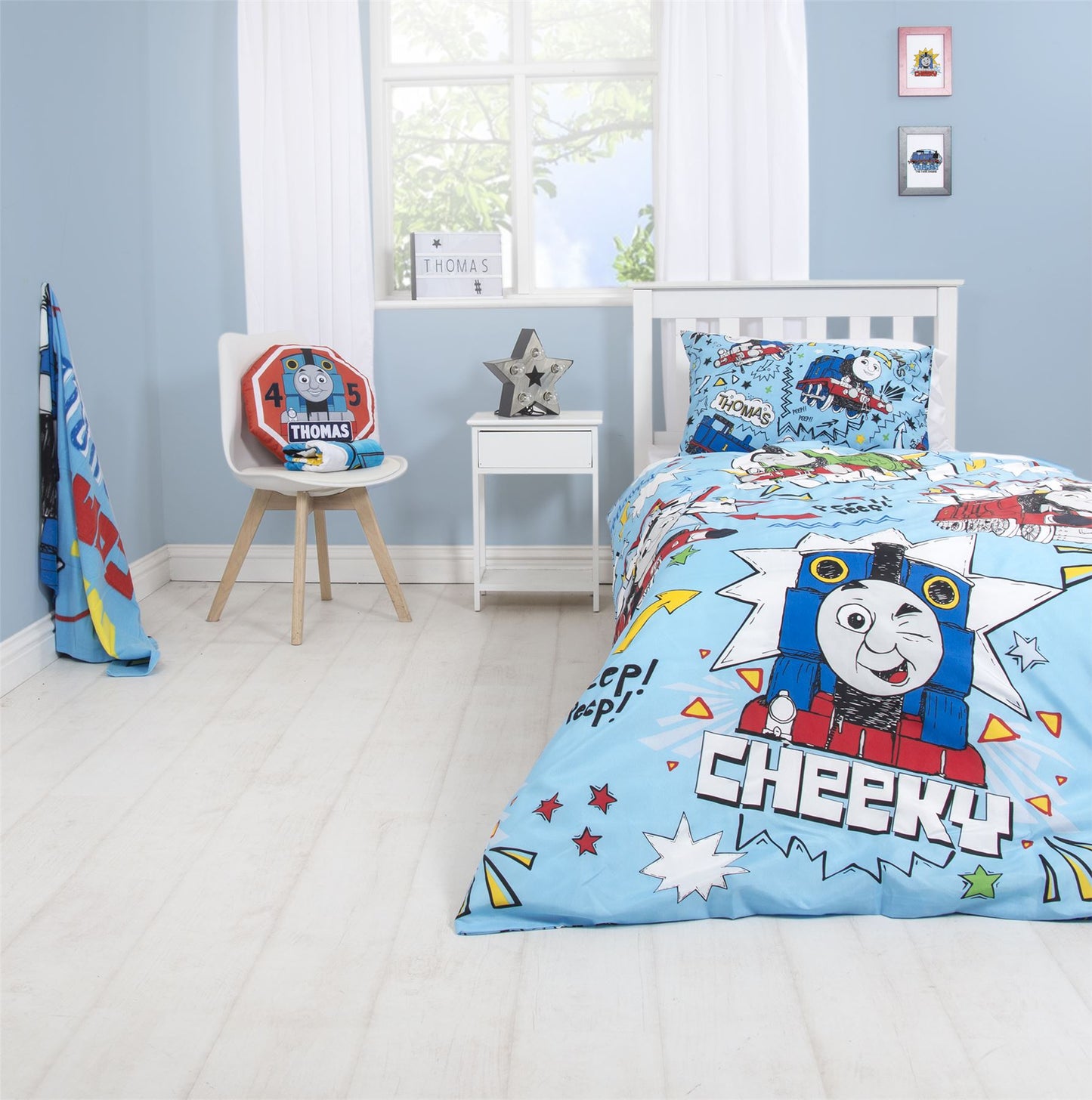 Thomas the Tank Engine & Friends 'Sketchbook' Single Rotary Duvet Set