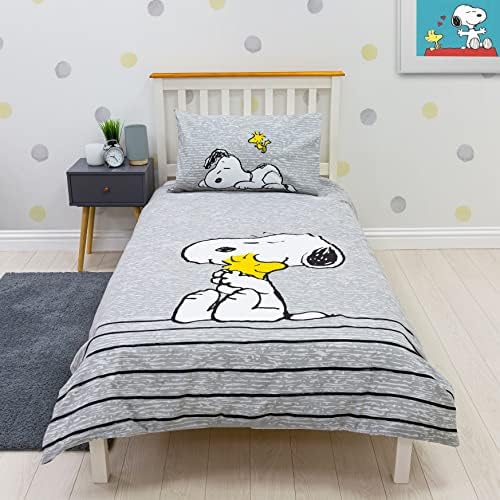 Peanuts 'Snoopy' Panel Duvet Set – Texco