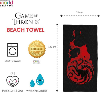 Game Of Thrones 'House Of Dragon' Towel