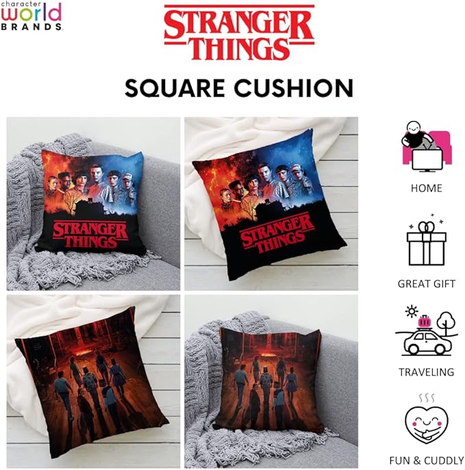 Stranger Things 'Stamp' Cushion