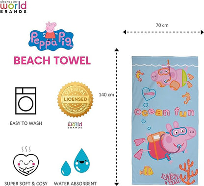 Peppa Pig 'Diving' Towel