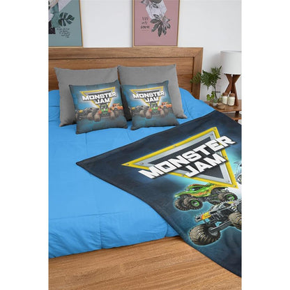 Monster Jam Fleece Blanket