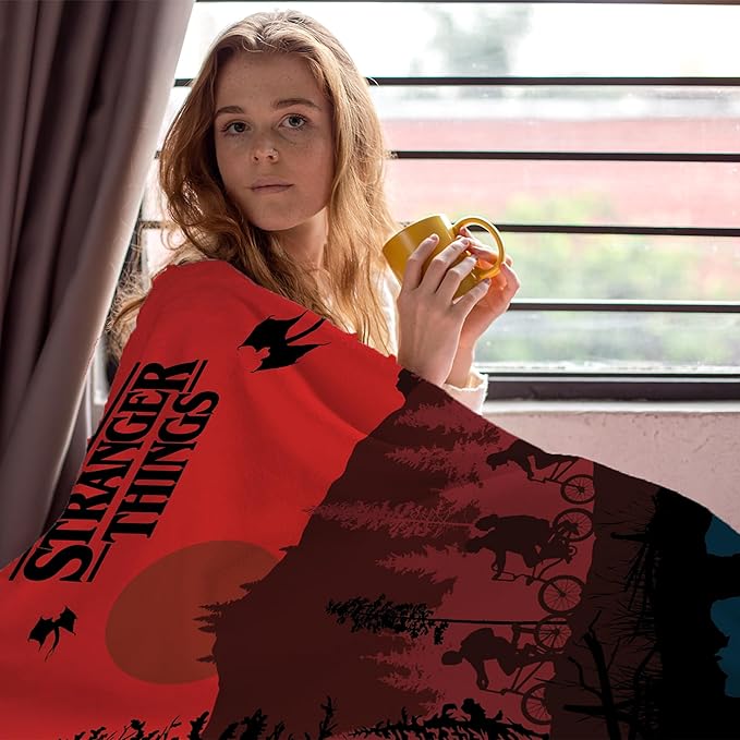 Stranger Things 'Upside Down' Fleece Blanket