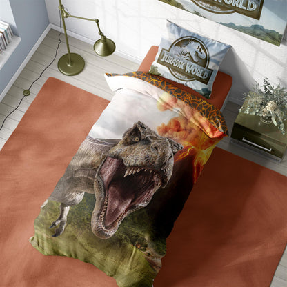 Jurassic World 'T-Rex' Single Panel Duvet Set