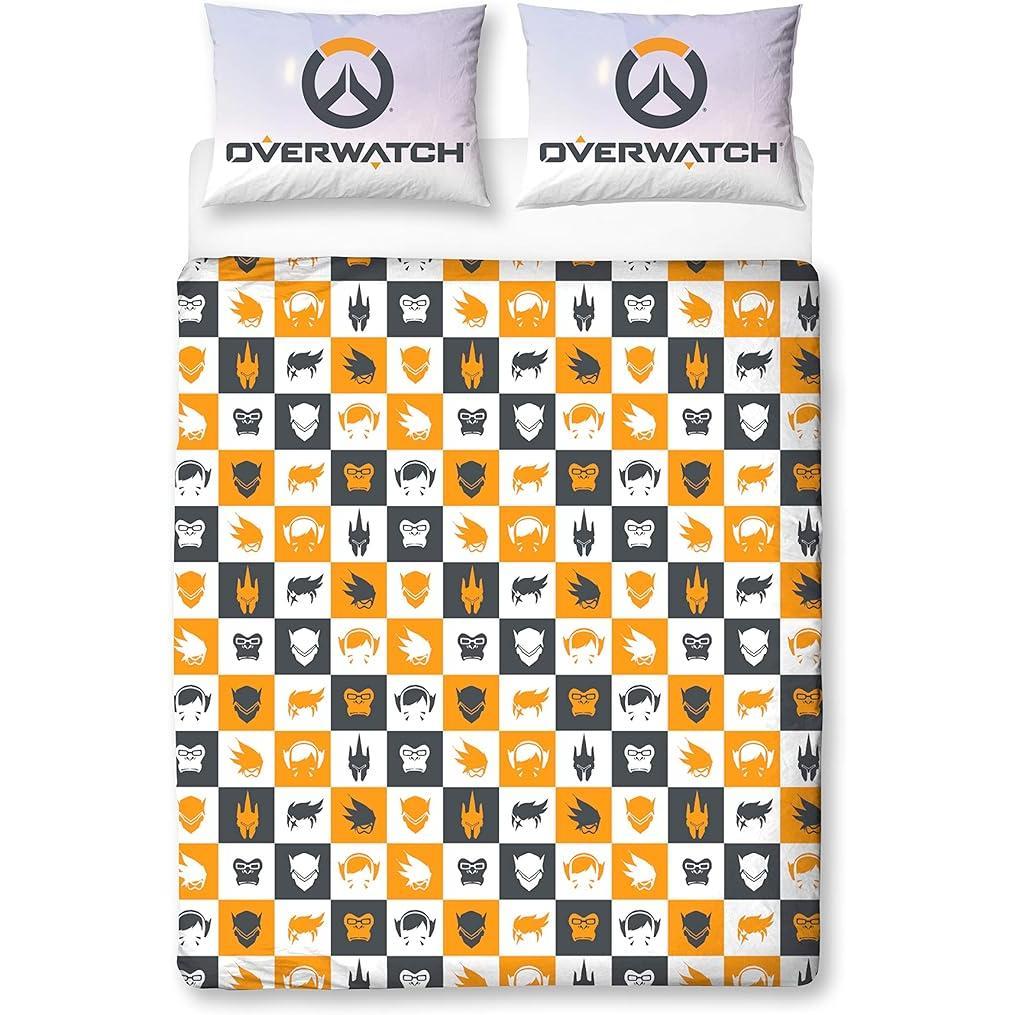 Overwatch 'Grid' Panel Duvet Set