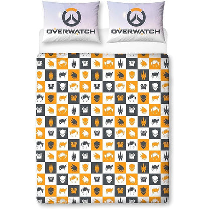 Overwatch 'Grid' Panel Duvet Set