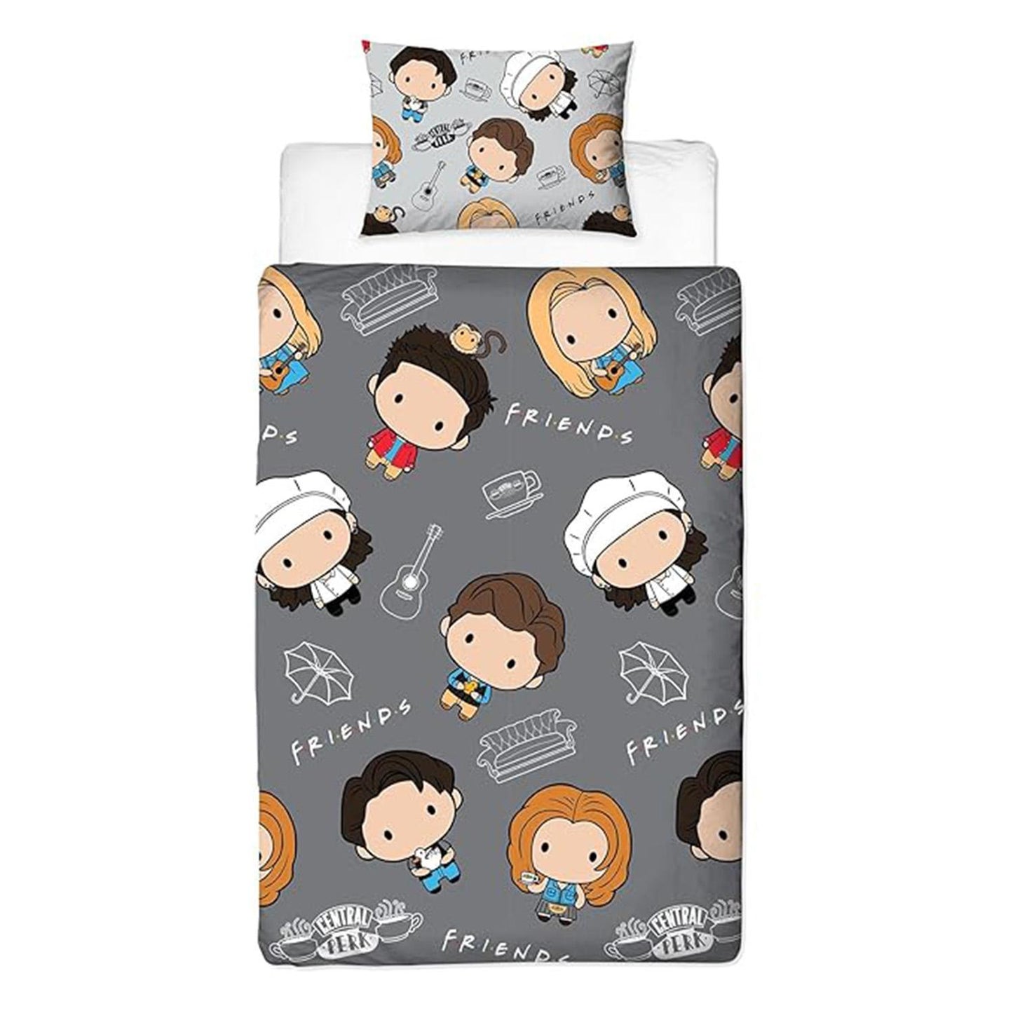 Friends 'Chibi' Rotary Duvet Set