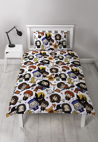 Harry Potter Charm Panel Duvet Set