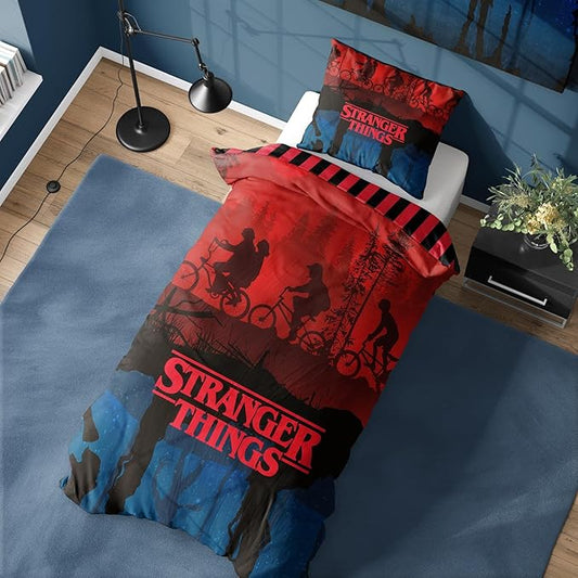 Stranger Things 'The Upside Down' Single Panel Duvet Set