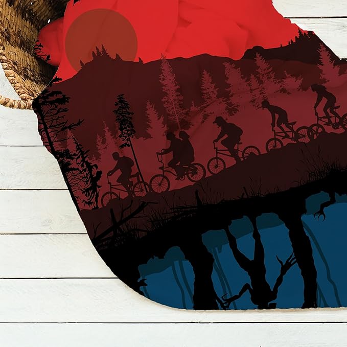 Stranger Things 'Upside Down' Fleece Blanket