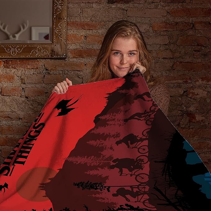 Stranger Things 'Upside Down' Fleece Blanket