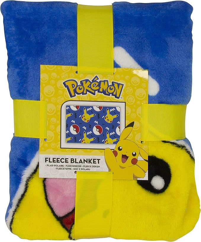 Pokemon 'Memphis' Fleece Blanket