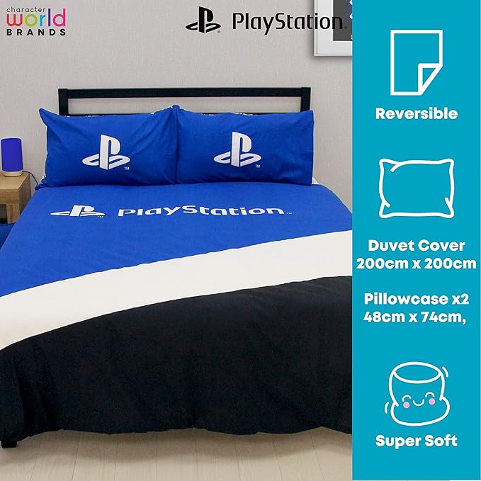 Playstation 'Banner' Panel Duvet Set