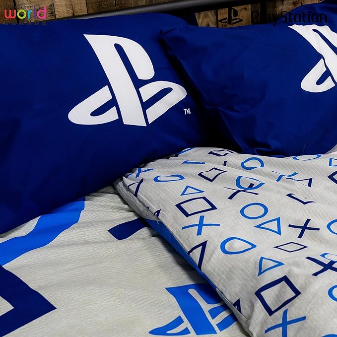 Playstation 'Blue' Panel Duvet Set