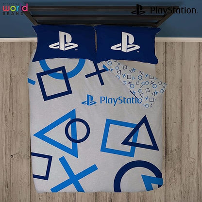 Playstation 'Blue' Panel Duvet Set