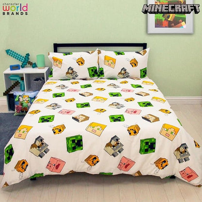 Minecraft 'Adventure' Double Panel Duvet Set