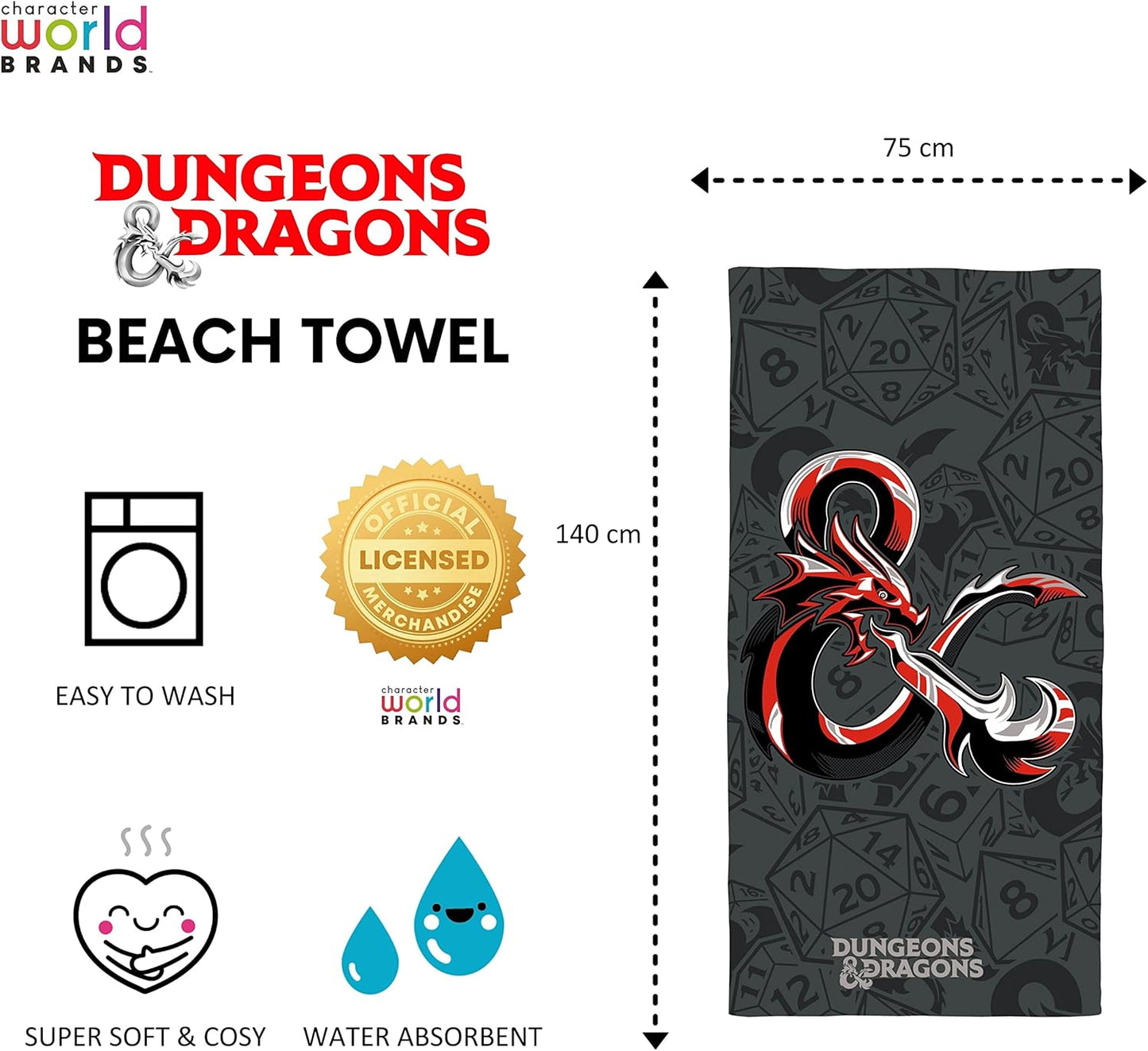 Dungeons & Dragons 'Dungeon' Towel