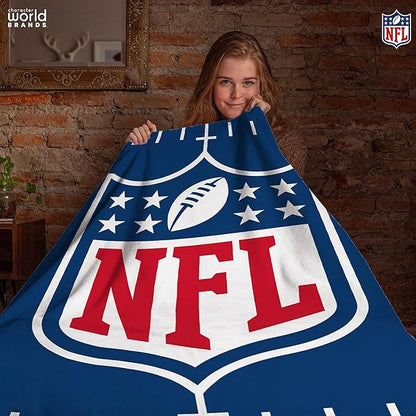 NFL American Football 'Pitch' Fleece Blanket