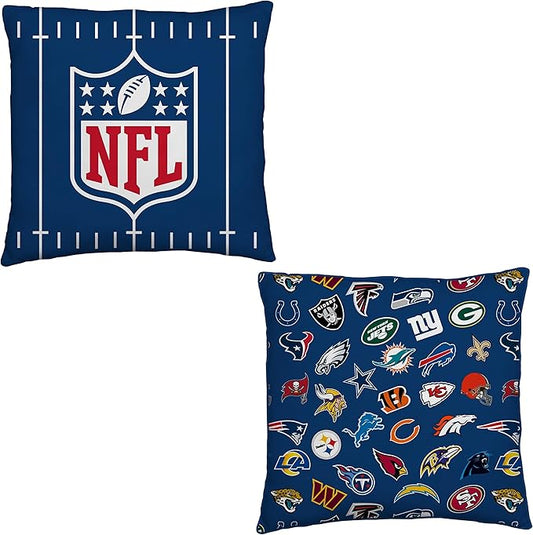 NFL American Football 'Pitch' Square Cushion