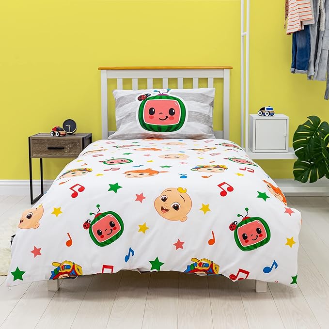 CoComelon 'Friends' Single Panel Duvet Set