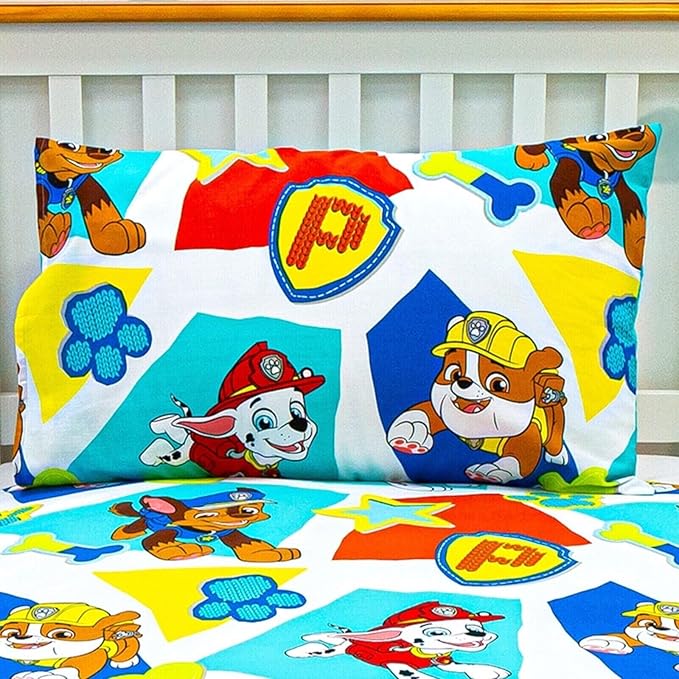 Paw Patrol 'Pawsitive' Single Panel Duvet Set