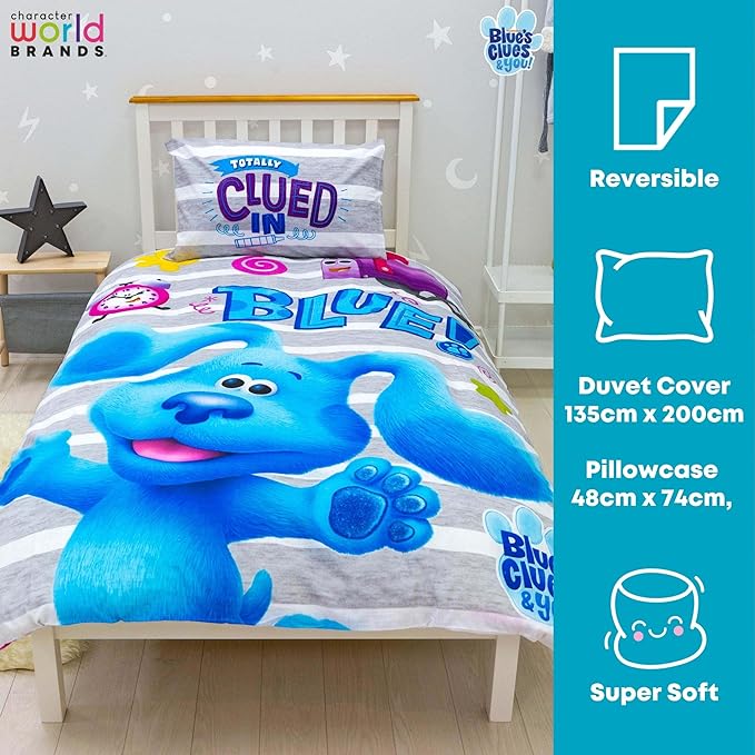 Blues Clues Single Panel Duvet Set