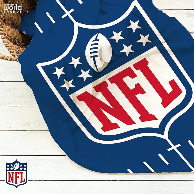 NFL American Football 'Pitch' Fleece Blanket