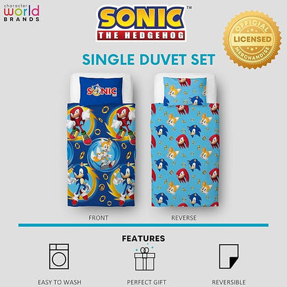 Sonic The Hedgehog 'Speed' Rotary Duvet Set