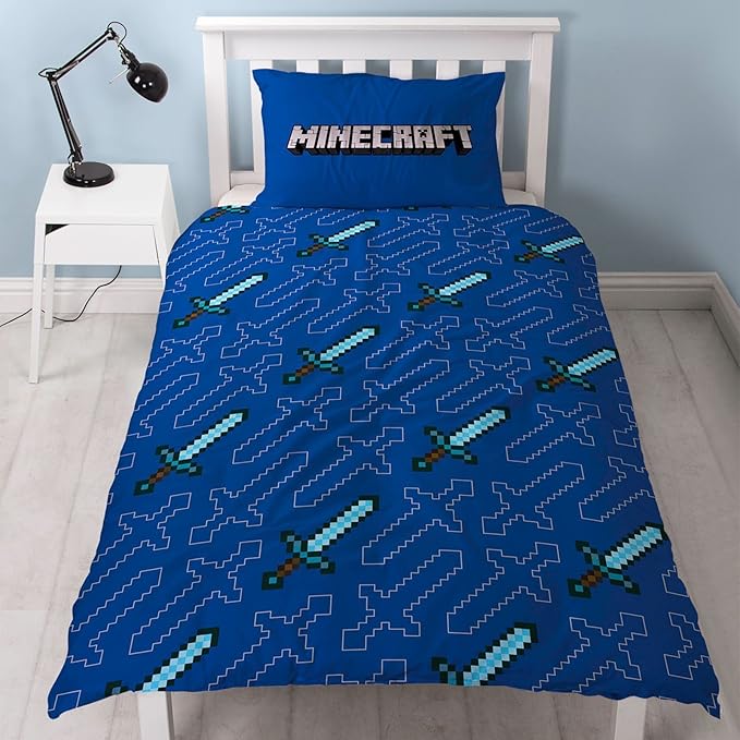 Minecraft 'Good Guys' Panel Duvet Set