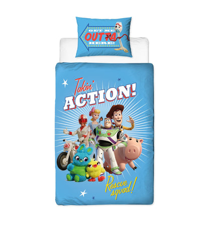 Toy Story 4 'Rescue' Single Panel Duvet Set