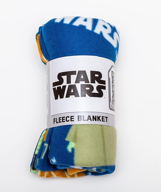 The Mandalorian 'Baby Yoda' Fleece Blanket