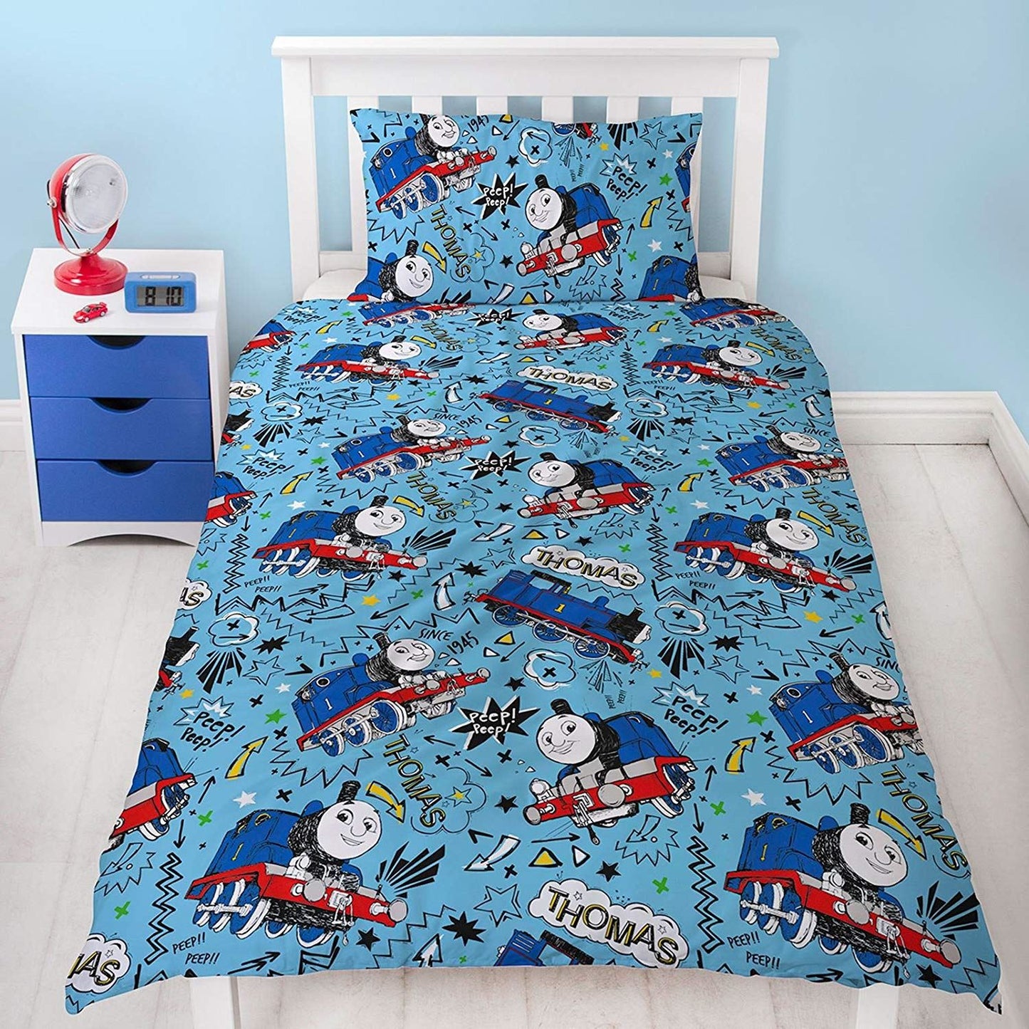 Thomas the Tank Engine & Friends 'Sketchbook' Single Rotary Duvet Set