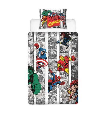 Marvel 'Avengers' Single Panel Duvet Set