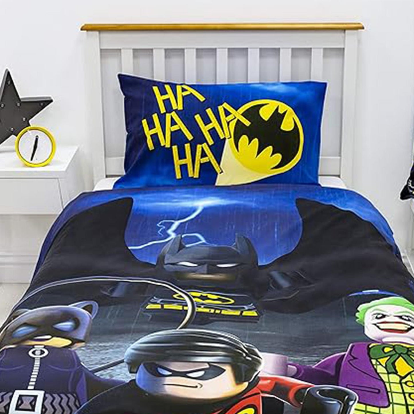 Lego 'Superheroes' Single Panel Duvet Set