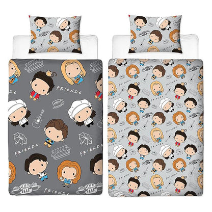 Friends 'Chibi' Rotary Duvet Set