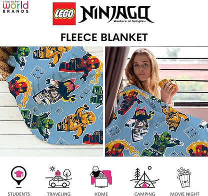 Lego 'Ninjago' Fleece Blanket