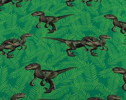 Jurassic World 'T-Rex Raptor' Single Rotary Duvet Set