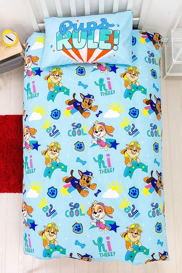 Paw Patrol 'I'm Cool' Single Panel Duvet Set