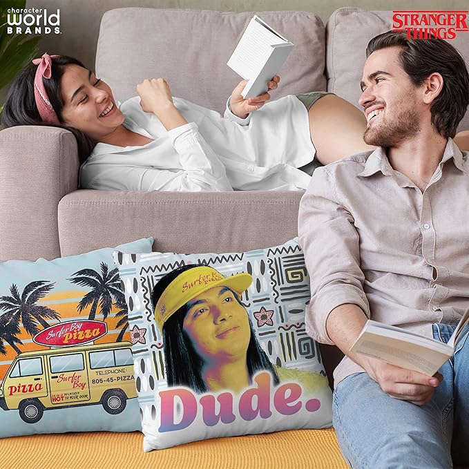 Stranger Things 'Dude Surfer Boy Van' Cushion