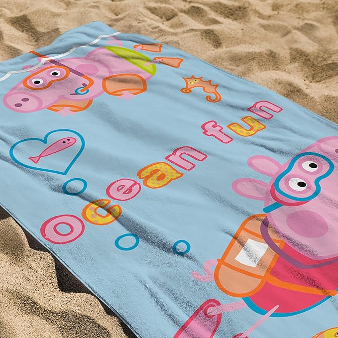 Peppa Pig 'Diving' Towel