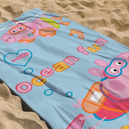 Peppa Pig 'Diving' Towel