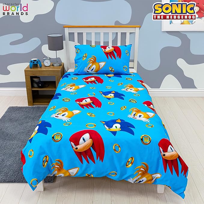 Sonic The Hedgehog 'Speed' Rotary Duvet Set