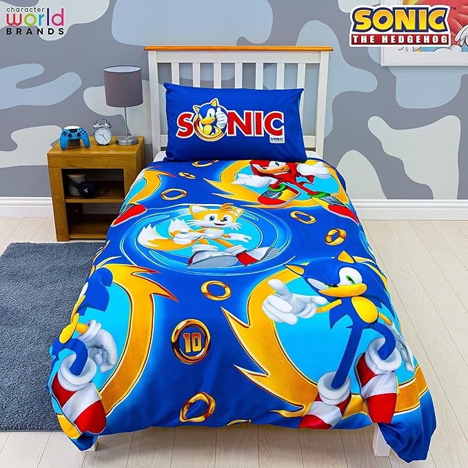 Sonic The Hedgehog 'Speed' Rotary Duvet Set