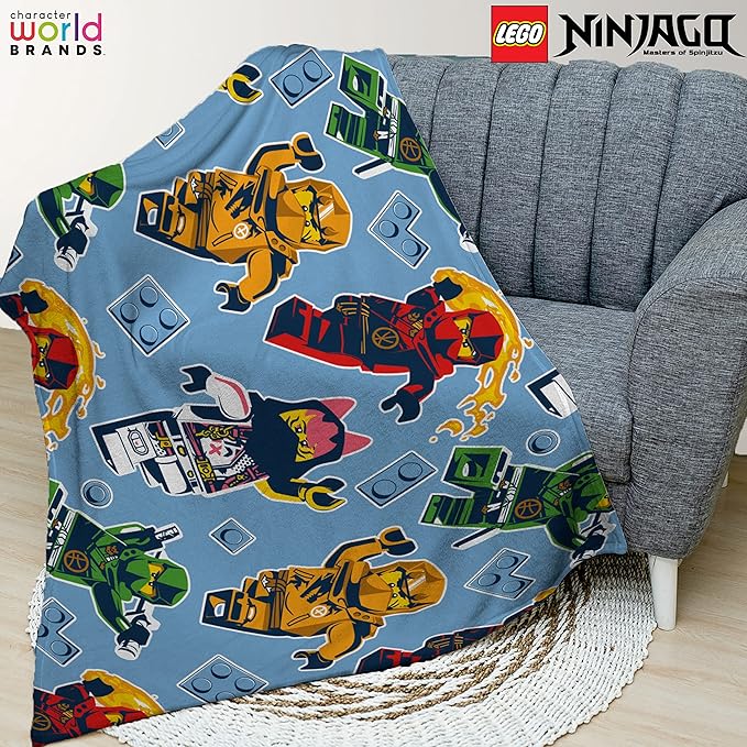 Lego 'Ninjago' Fleece Blanket