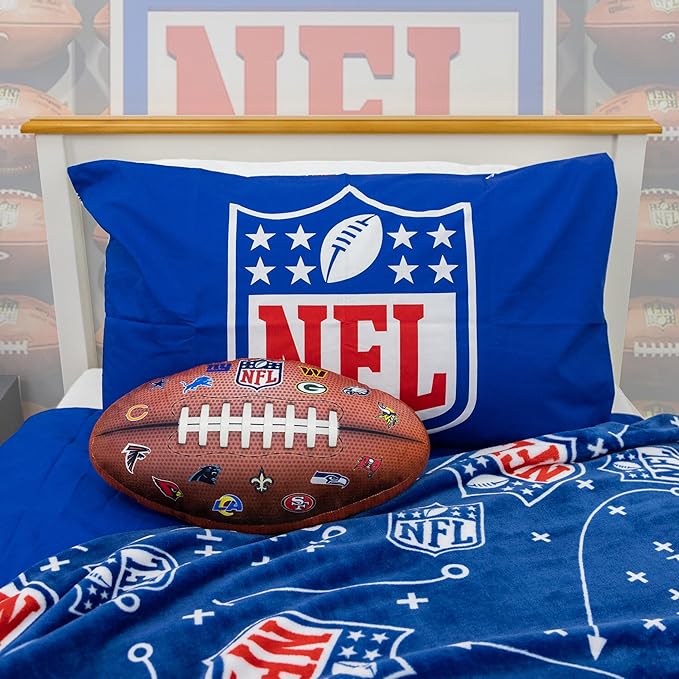 NFL 'American Football' Shaped Cushion