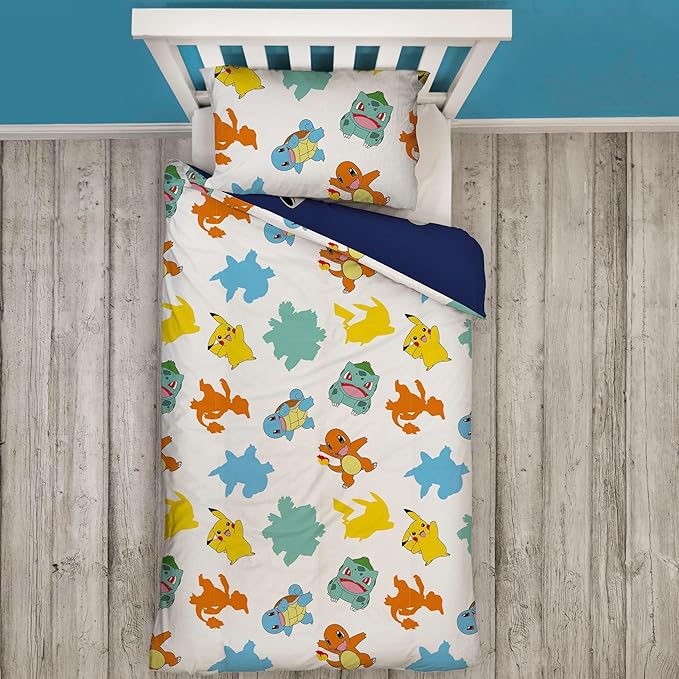 Pokemon 'Divide' Single Panel Duvet Set