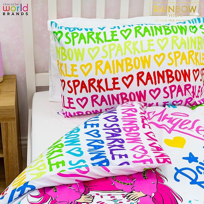 Rainbow High 'Glow 2' Duvet Set