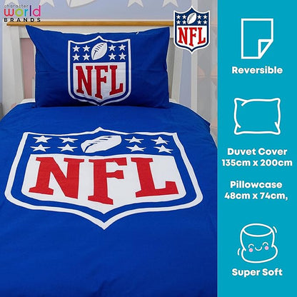 NFL 'Logo' Single Panel Duvet Set